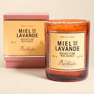 Bastide Miel de Lavande Wax Candle in Glass Jar 6.7 Oz